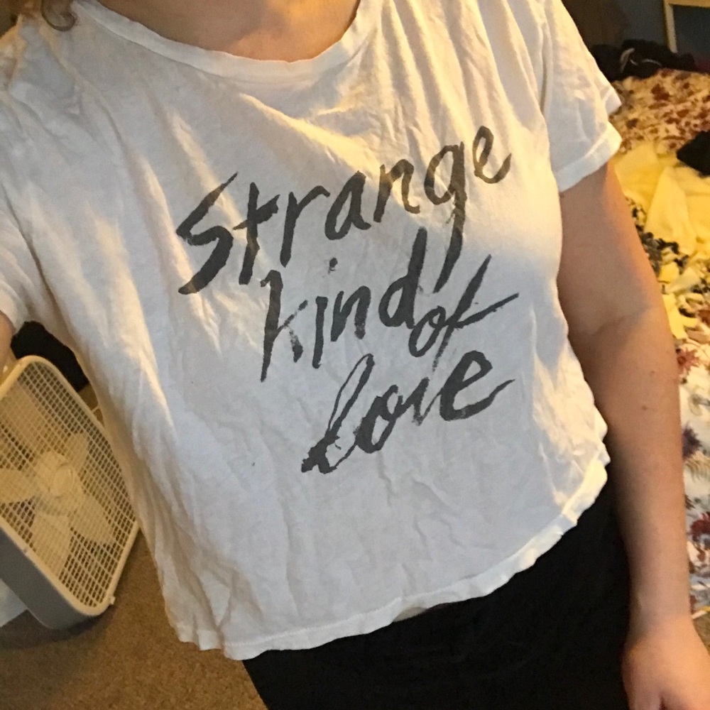 White Graphic Tee